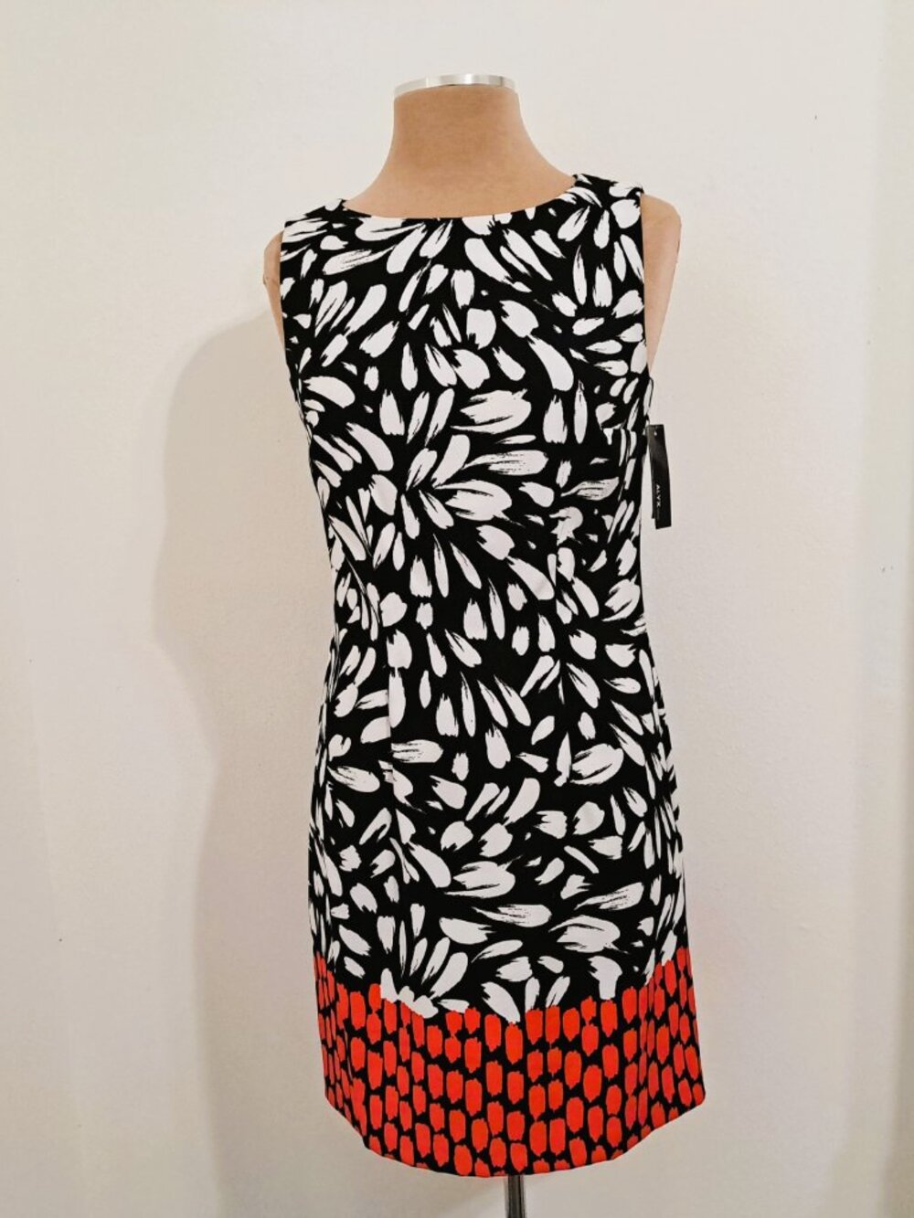 ALYX Women's Midi Sheath Dress Multicolor Sleeveless Size 6 NWT